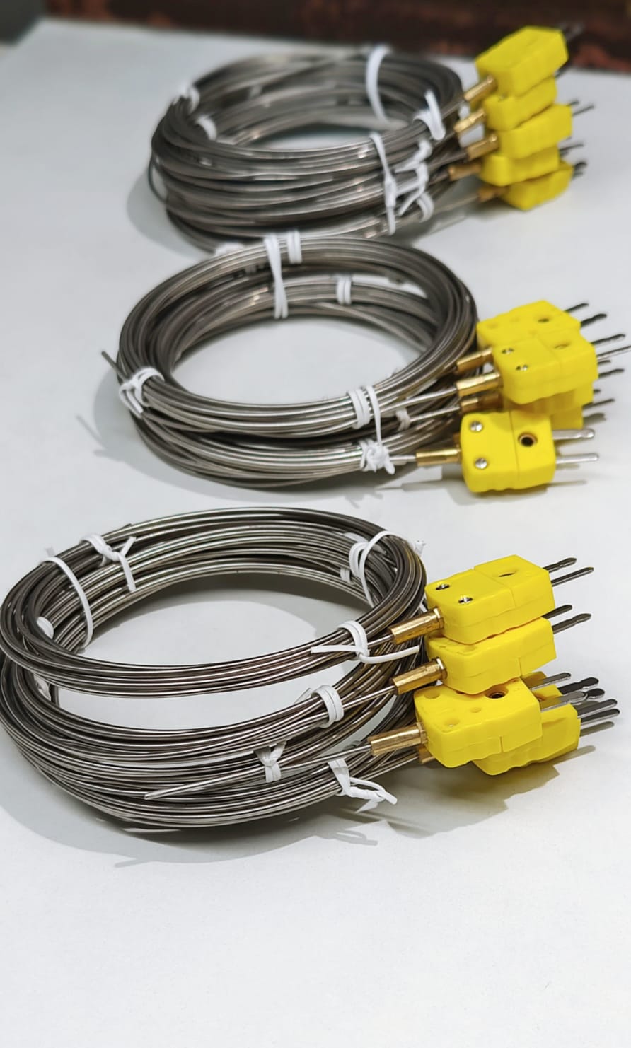 K Type Flexible Thermocouple with Standard male Connector-2
